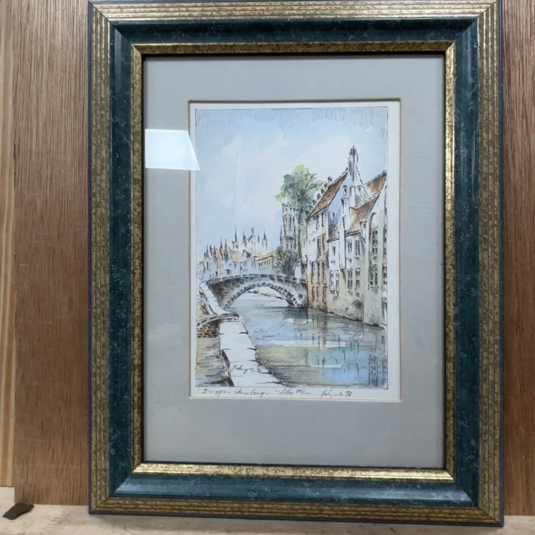 花***觅版画中古物品不退换E836