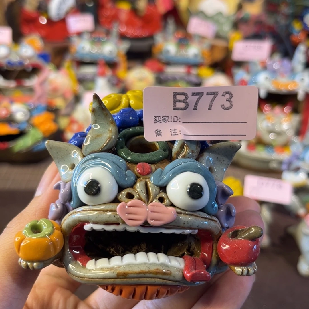 泥塑纯手工茶宠摆件