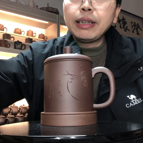 茶杯紫泥五件套容量450