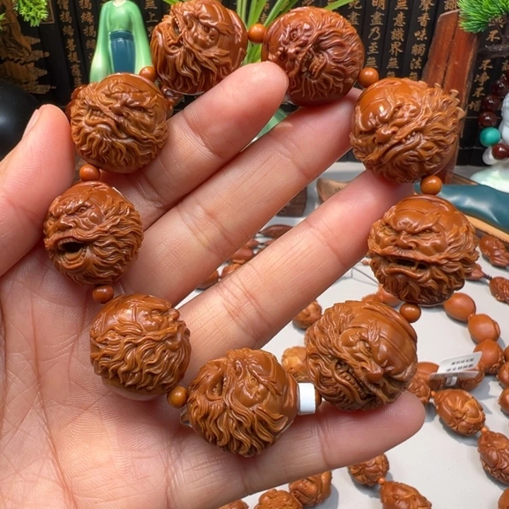 橄榄核手串/手链钟馗手串