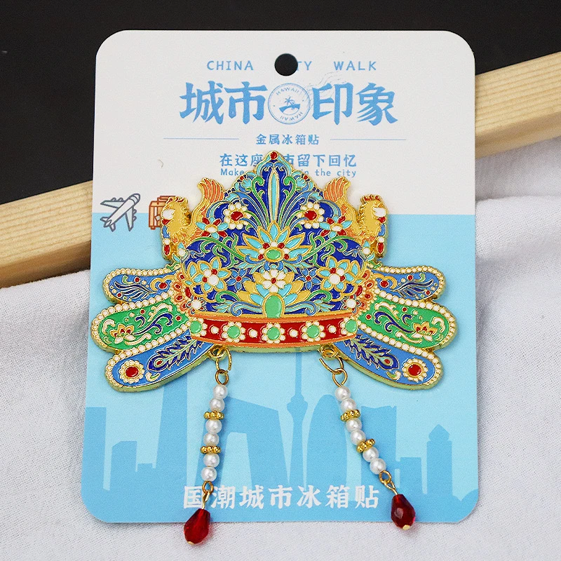 【10拆直播拆】金属专拍盲袋潮玩文创冰箱贴3D立体磁吸工艺摆件
