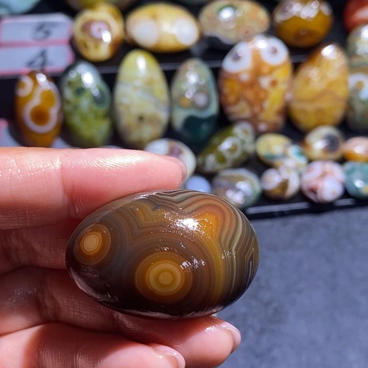 玛瑙/玉髓未镶嵌吊坠(不含链)107