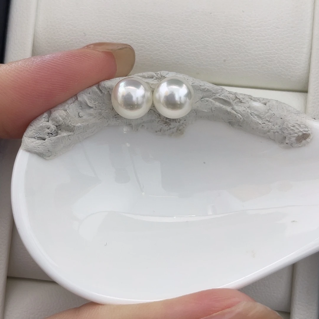 未镶嵌耳饰海水珍珠