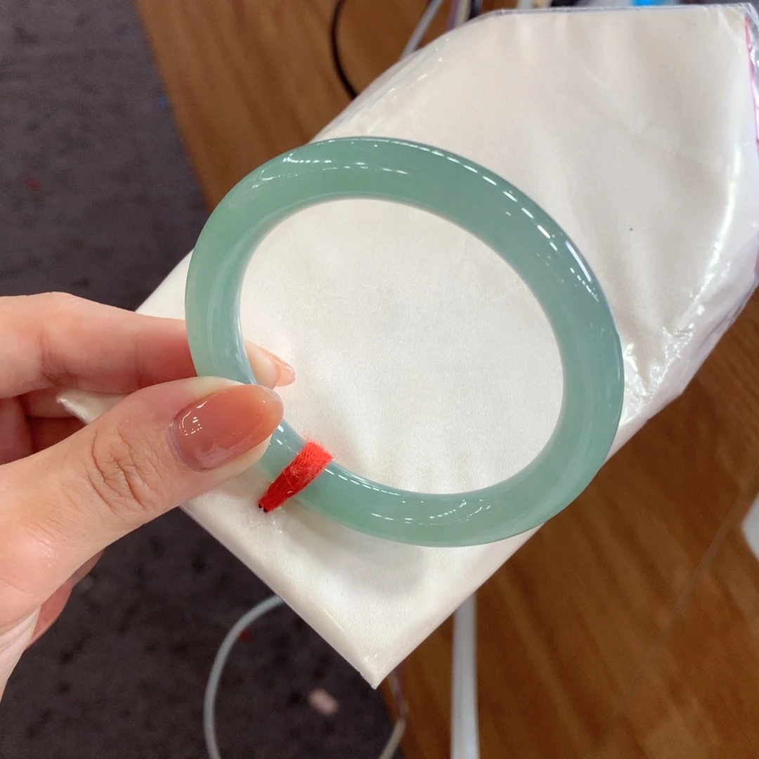 翡翠未镶嵌手镯天然Ａ货翡翠57