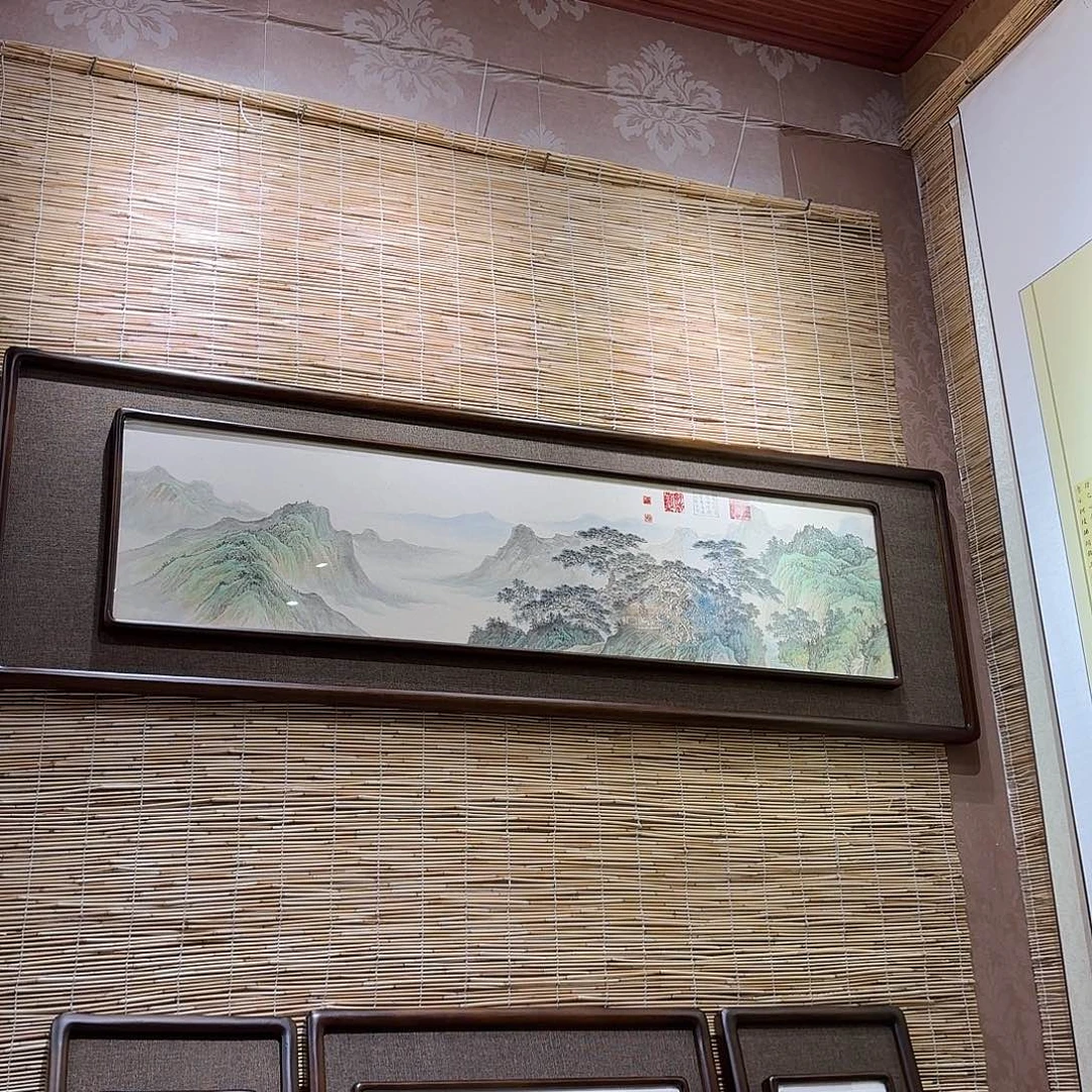 昔***尼国画真人手绘作品