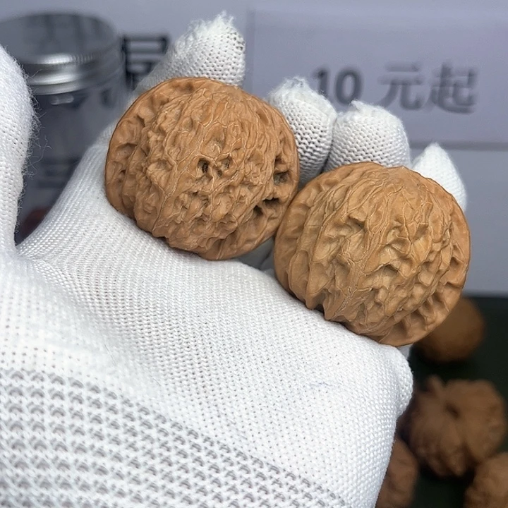 吊坠文玩核桃21号，磨盘39尺 全品