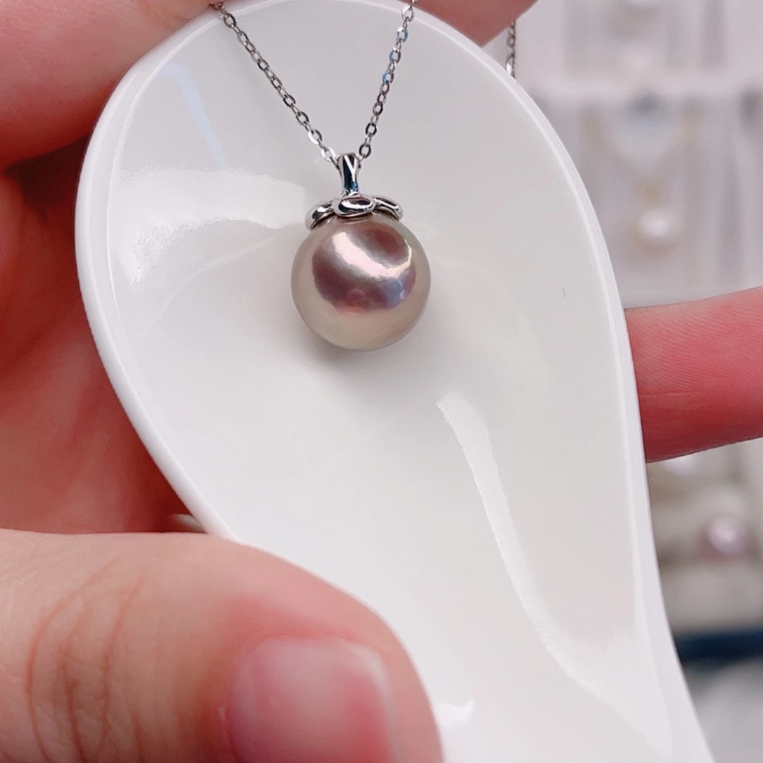 淡水珍珠未镶嵌吊坠(赠链)