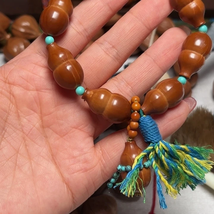 茉***呢橄榄核手串/手链1.5葫芦……