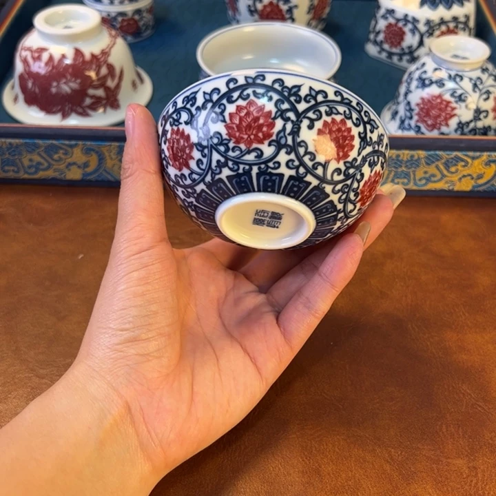 瓷片景德镇陶瓷手工手绘