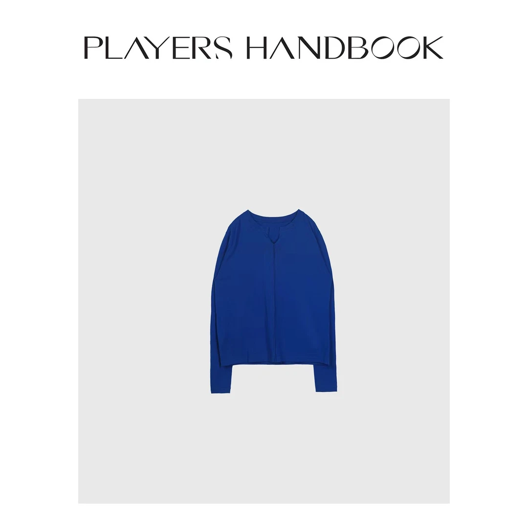 Players Handbook《Spring》早春舒适感穿搭时尚亮色长袖T恤PH1716