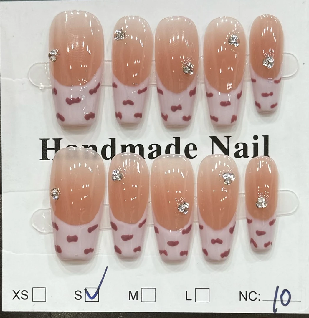 晚棠手工穿戴甲c1886两单包邮