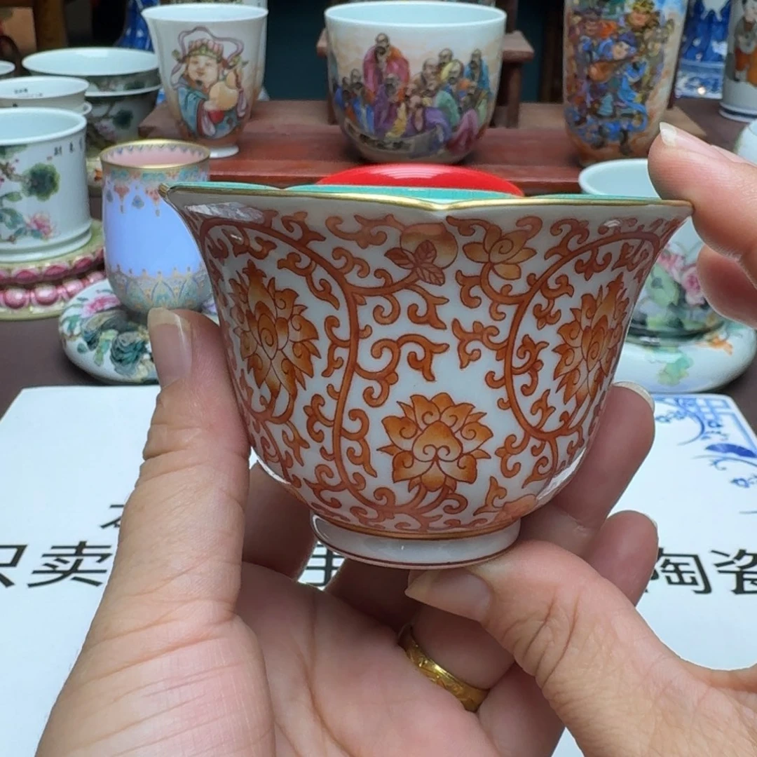 景德镇手工手绘展示