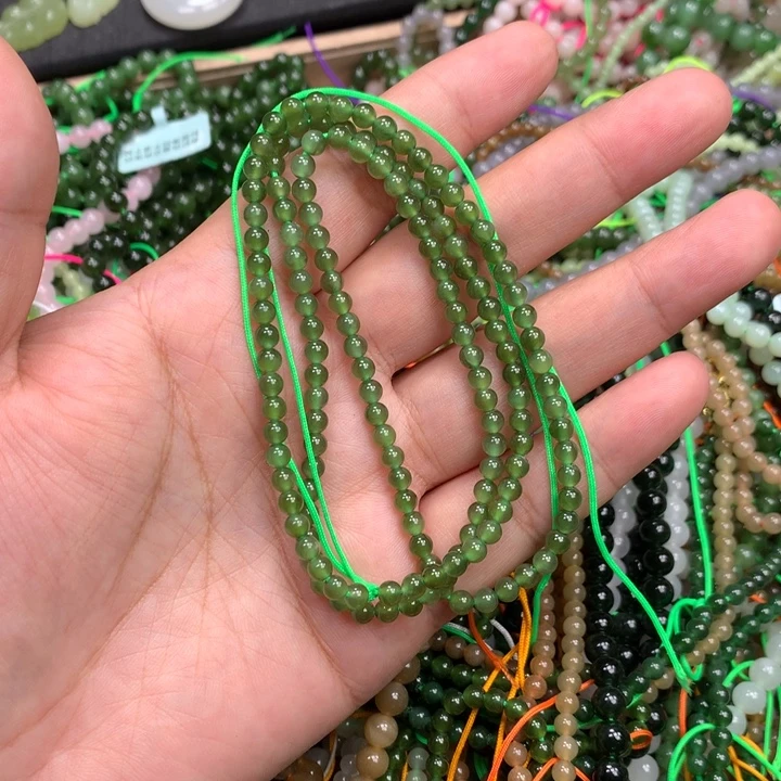 和田玉未镶嵌手链60