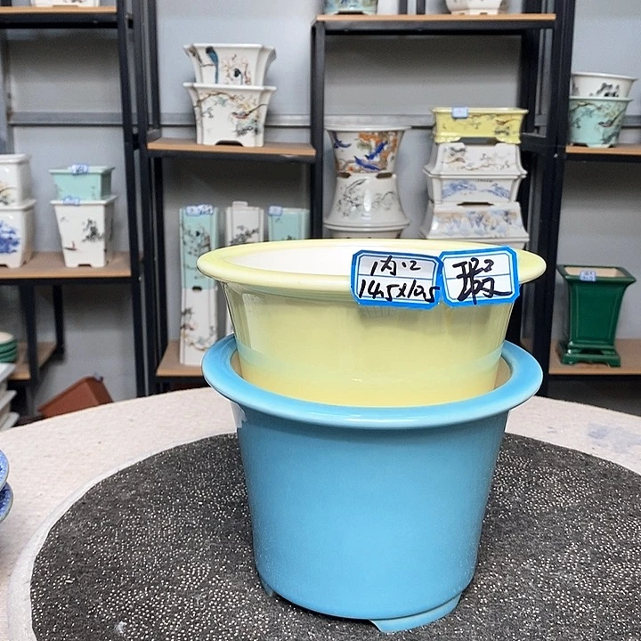 紫砂的花盆很漂亮14