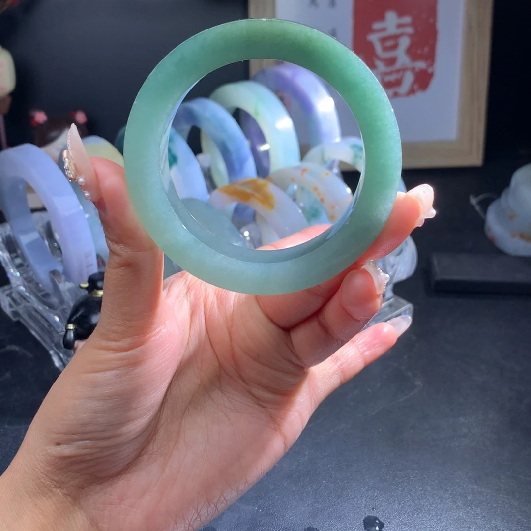 定制翡翠手镯未镶嵌