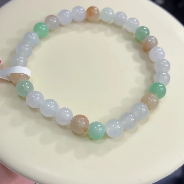 未镶嵌手链翡翠冰胶多宝卡7