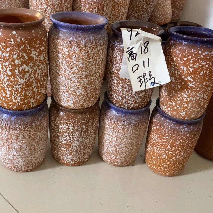 粗陶红陶绿植花盆929