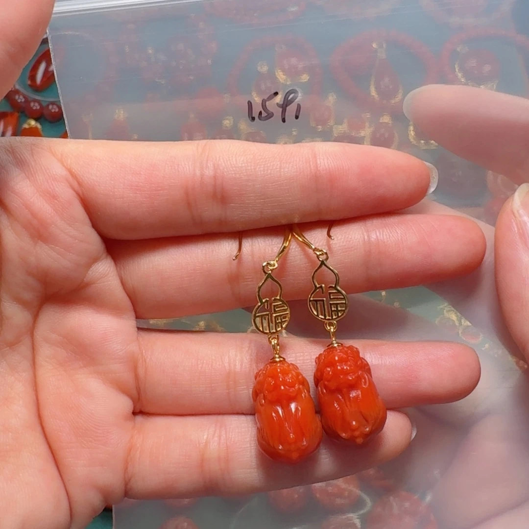 南红玛瑙南红银S925镶嵌