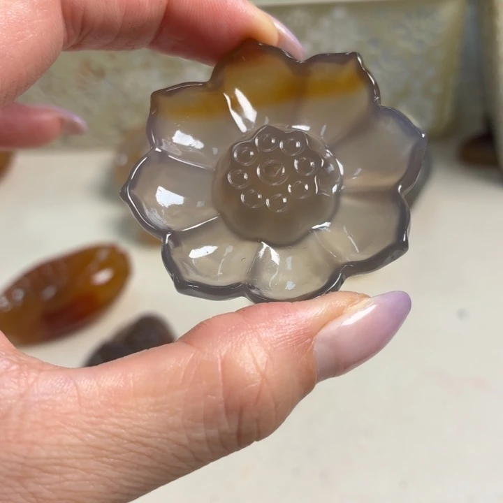 玛瑙/玉髓未镶嵌吊坠(不含链)