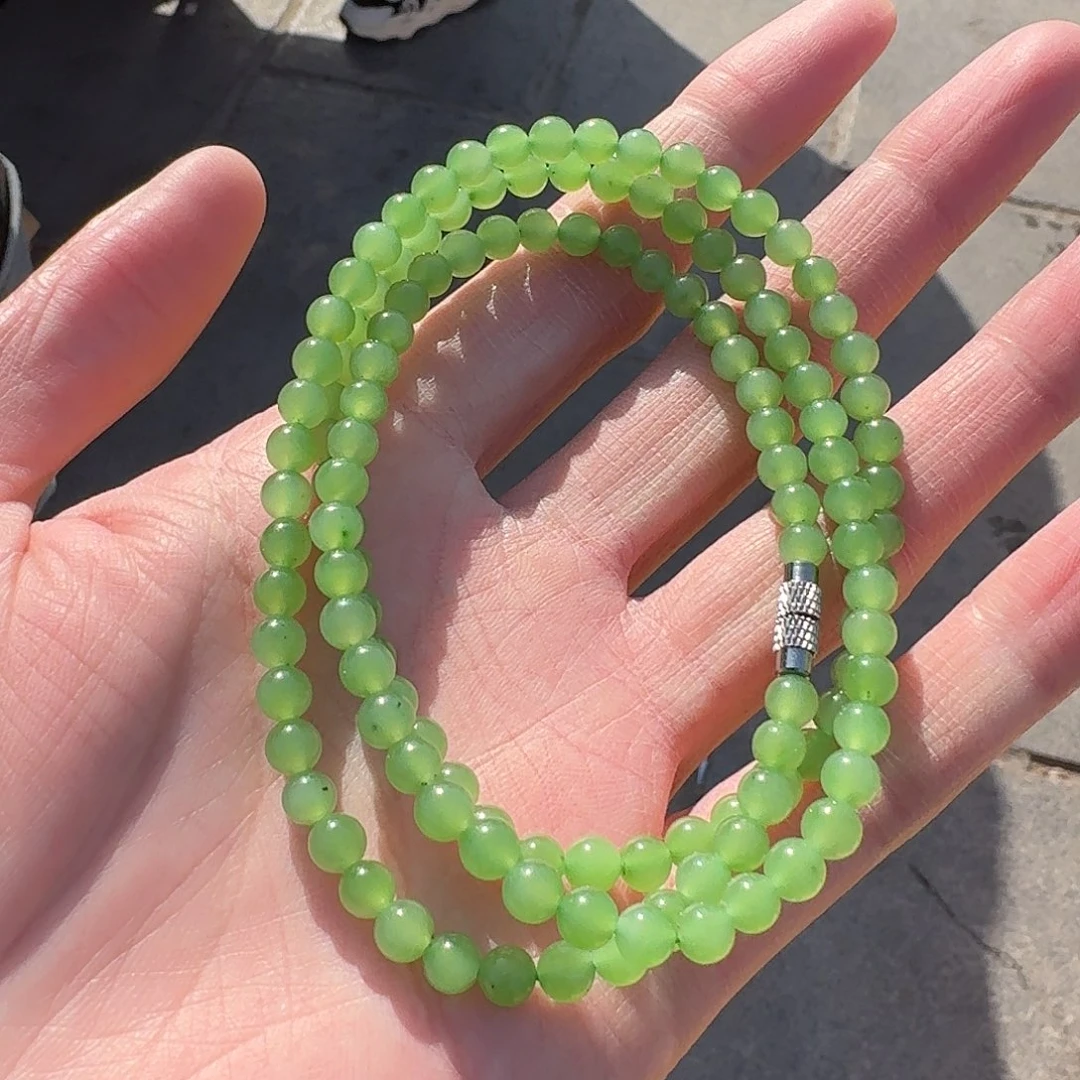 和田玉项链未镶嵌28福哥卡5左右