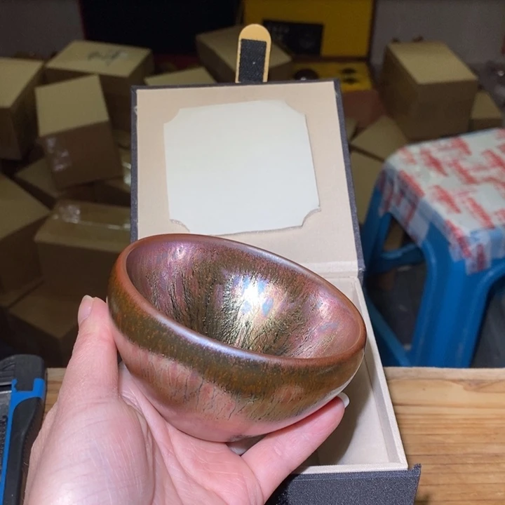 茶盏全品带礼盒，建盏主人杯