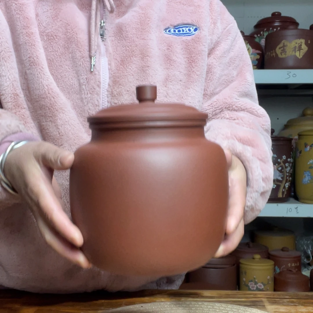 紫砂茶叶罐今天晚上
