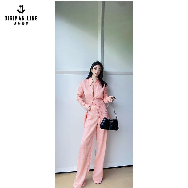 迪丝嫚苓多色二件式套装气质时尚休闲夏季百搭原创设计小众优雅感