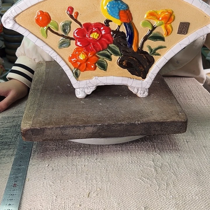 泳坤堂石湾花盆陶瓷