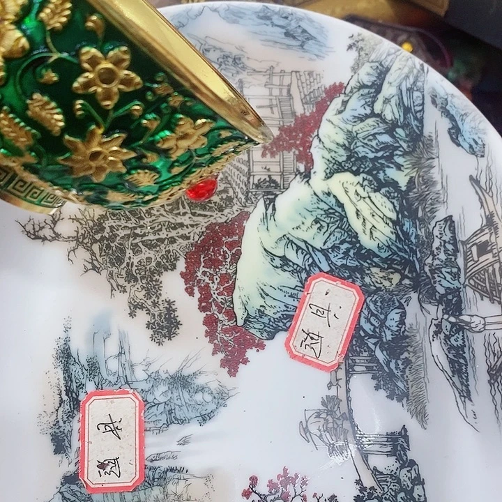 瓷片工艺品瓷片瓷片