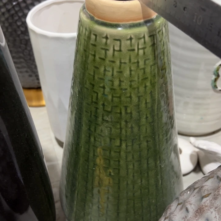 陶瓷花瓶摆件外贸出口微瑕捡漏