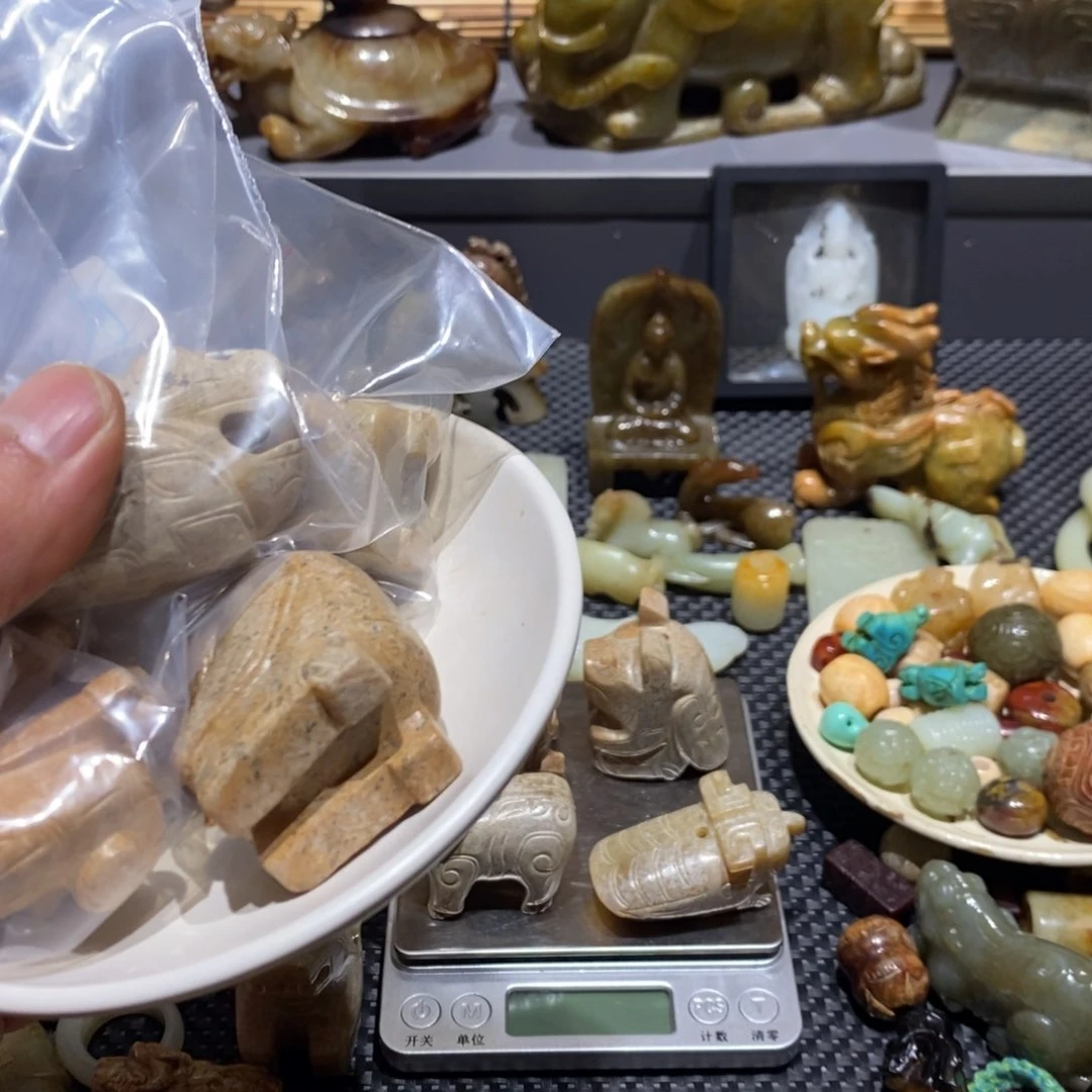 瓷片查*白底印花高档瓷碟