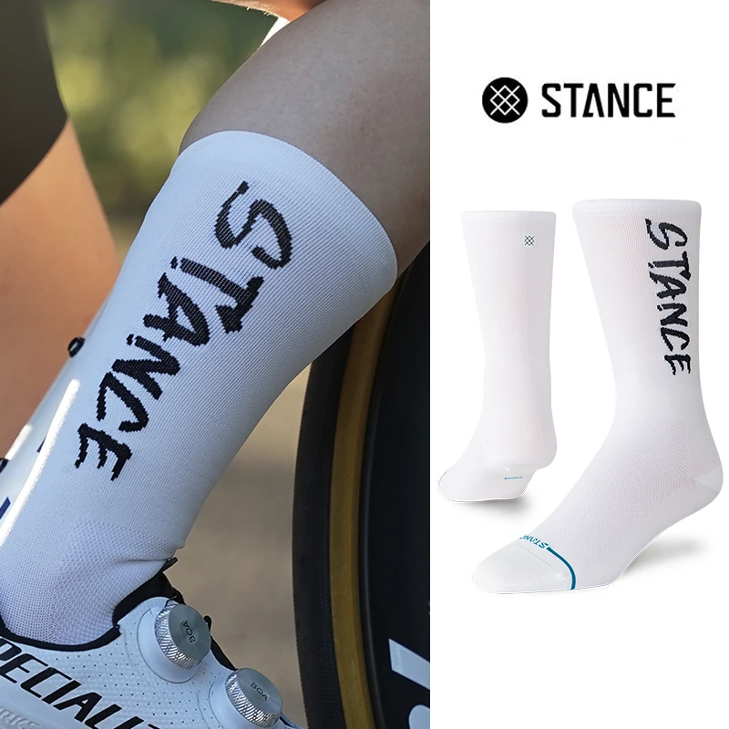 STANCE专业骑行袜运动袜 418 吸汗透气抗菌防臭耐磨中筒袜个性袜