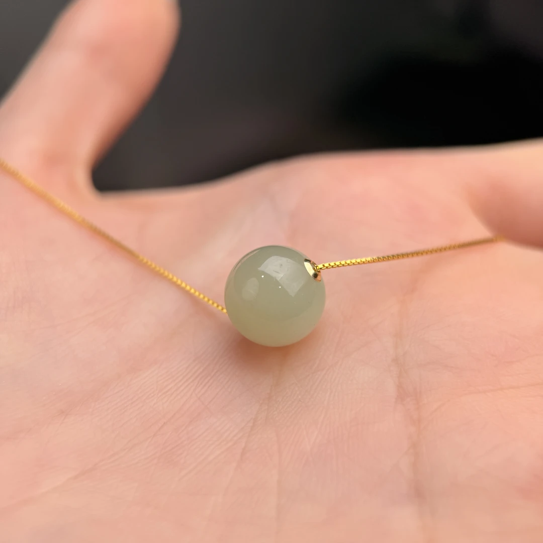 【仔仔臻选】和田玉晴水转运珠（不含链拍一发一多样性发货）