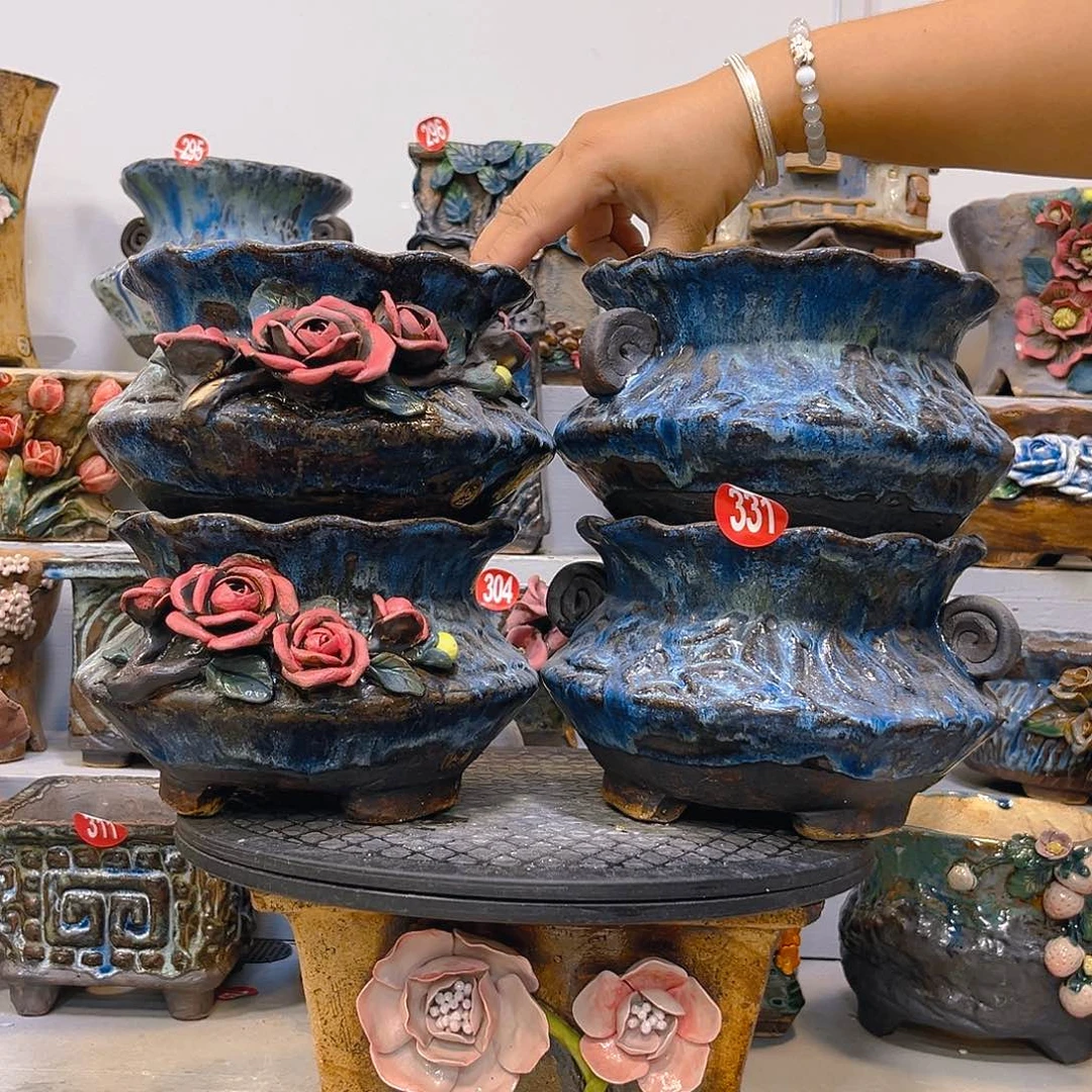 冰***雪微瑕331 号陶然花器厂家直销