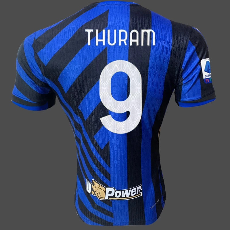 国际米兰球衣10号劳塔罗主场球员版图拉姆巴雷拉2425足球服队服潮