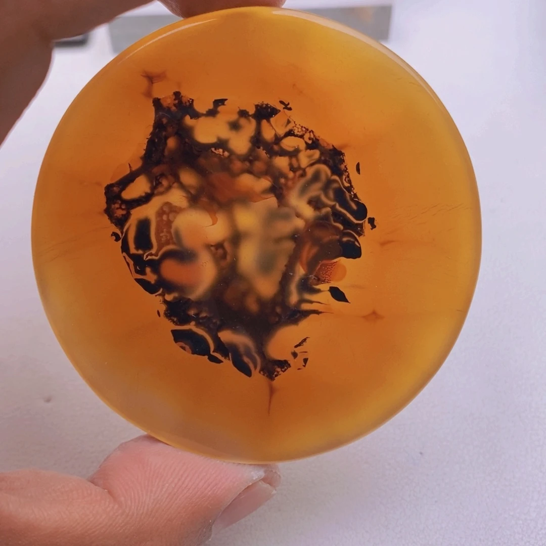 南***）玛瑙/玉髓吊坠(不含链)未镶嵌