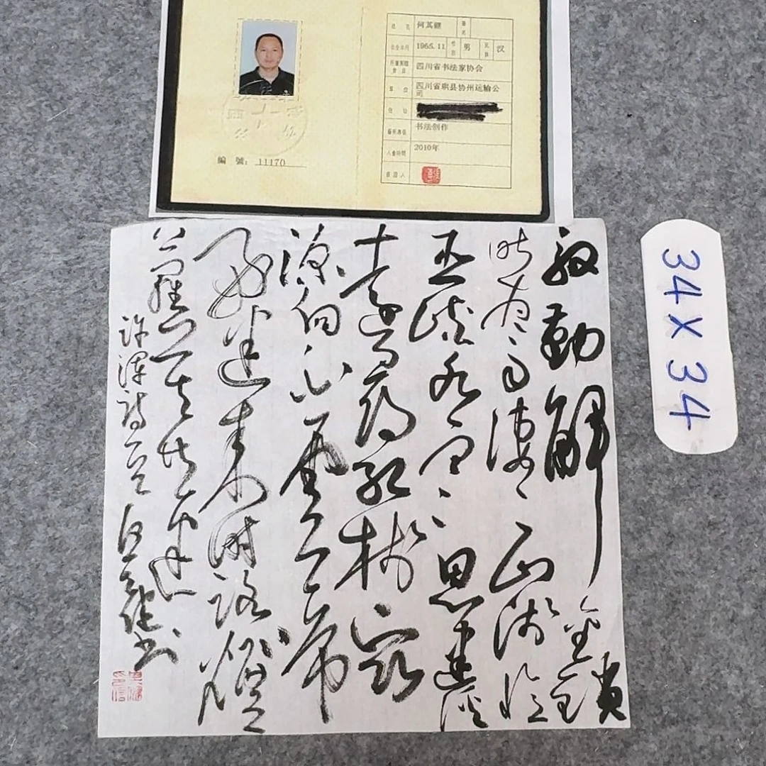 书法中书何其健34+34