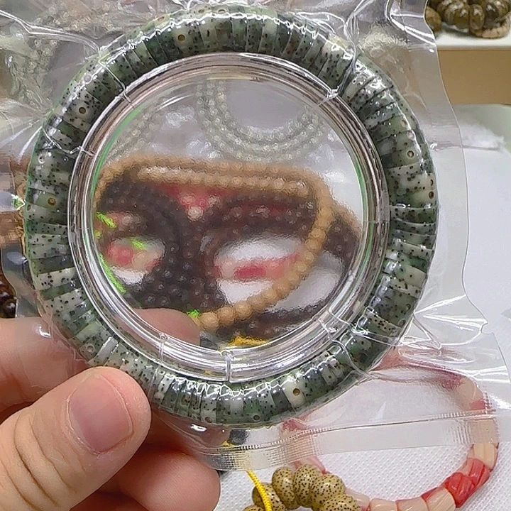 手串星月菩提45高端糯冰星月菩提10单圈大肠