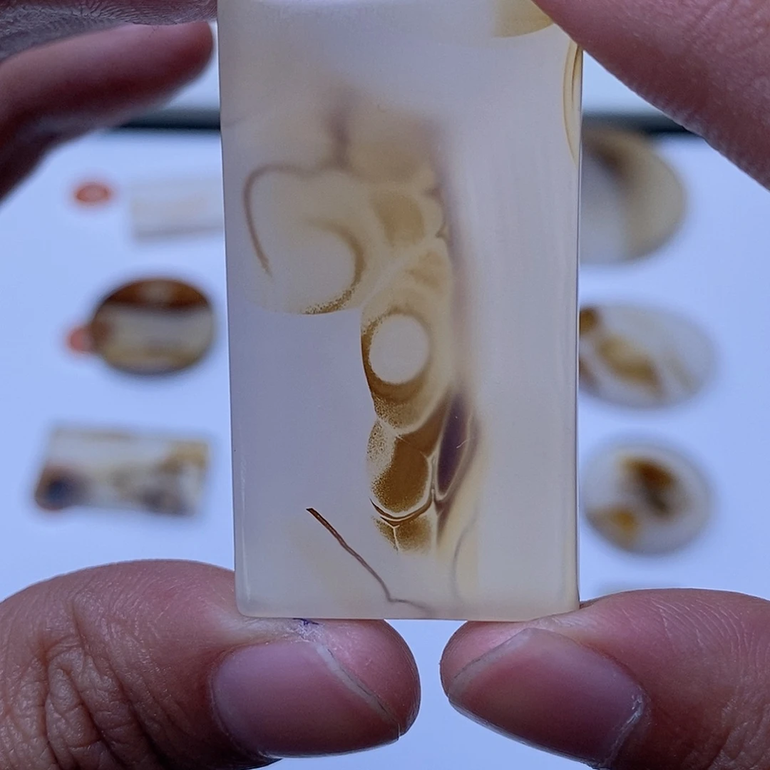 玛瑙/玉髓珠宝半成品未镶嵌晓*