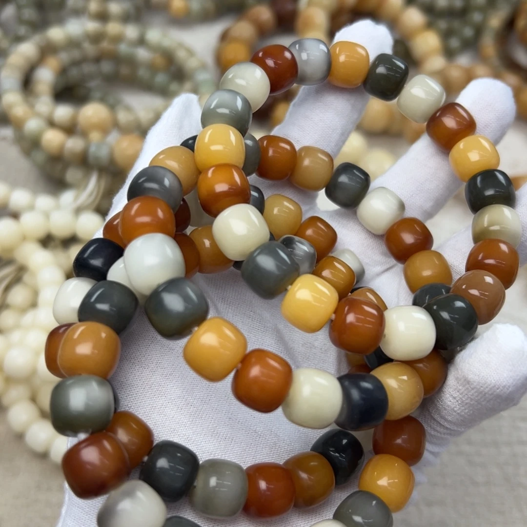 吊坠菩提根/象牙果走马观花水磨福利一条