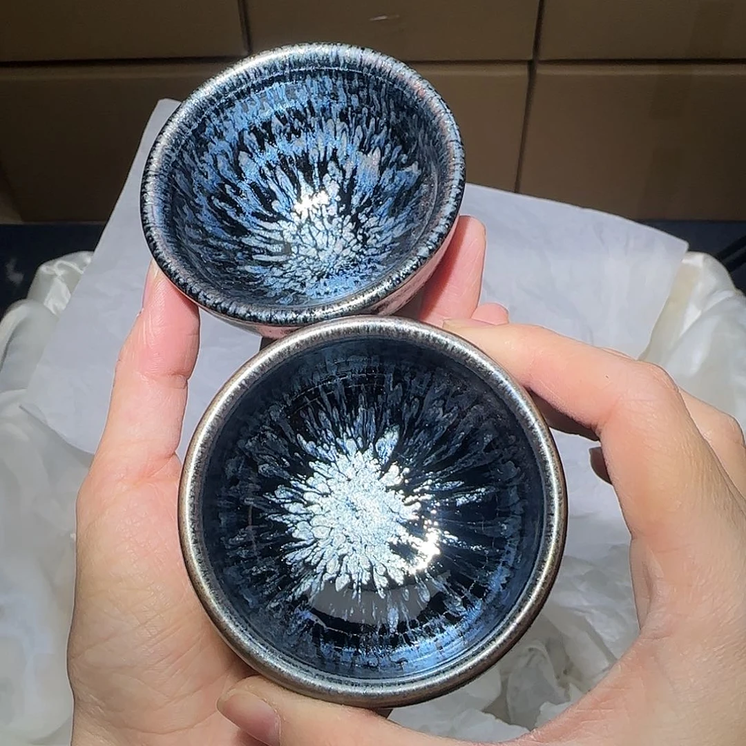 茶盏微瑕建盏，介意勿拍