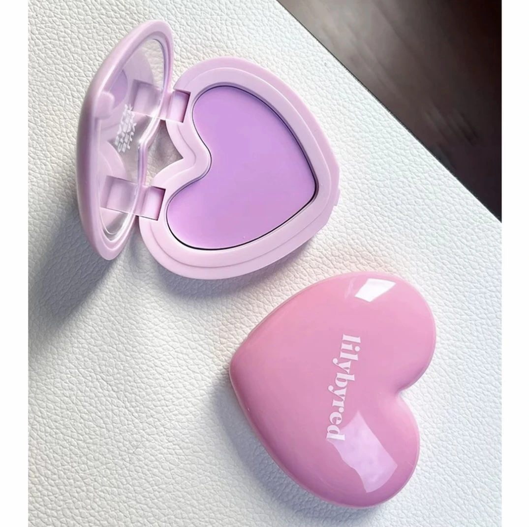 小猴子推荐！韩国lilybyred腮红膏爱心盘自然元气少女提亮显白02