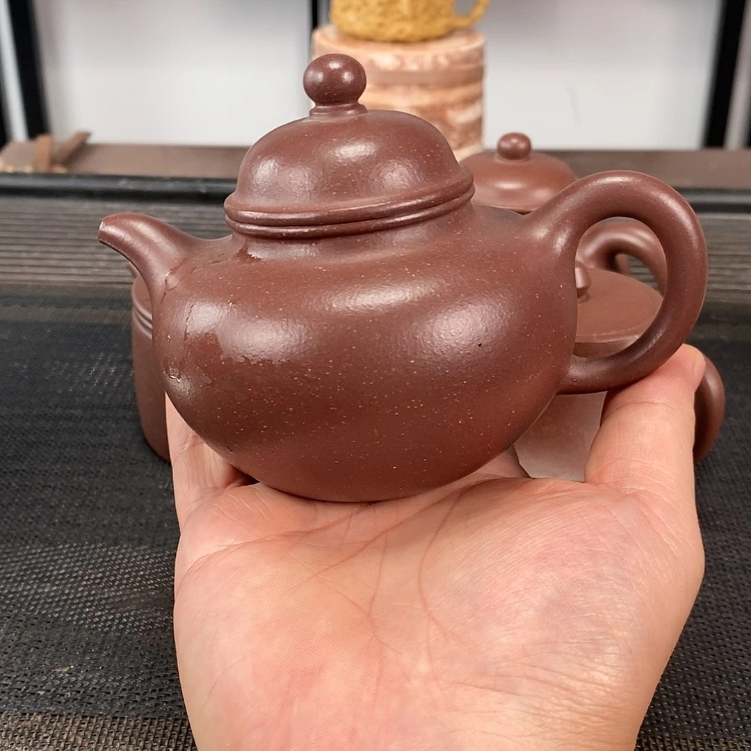茶壶紫砂底槽清掇球容量280毫升