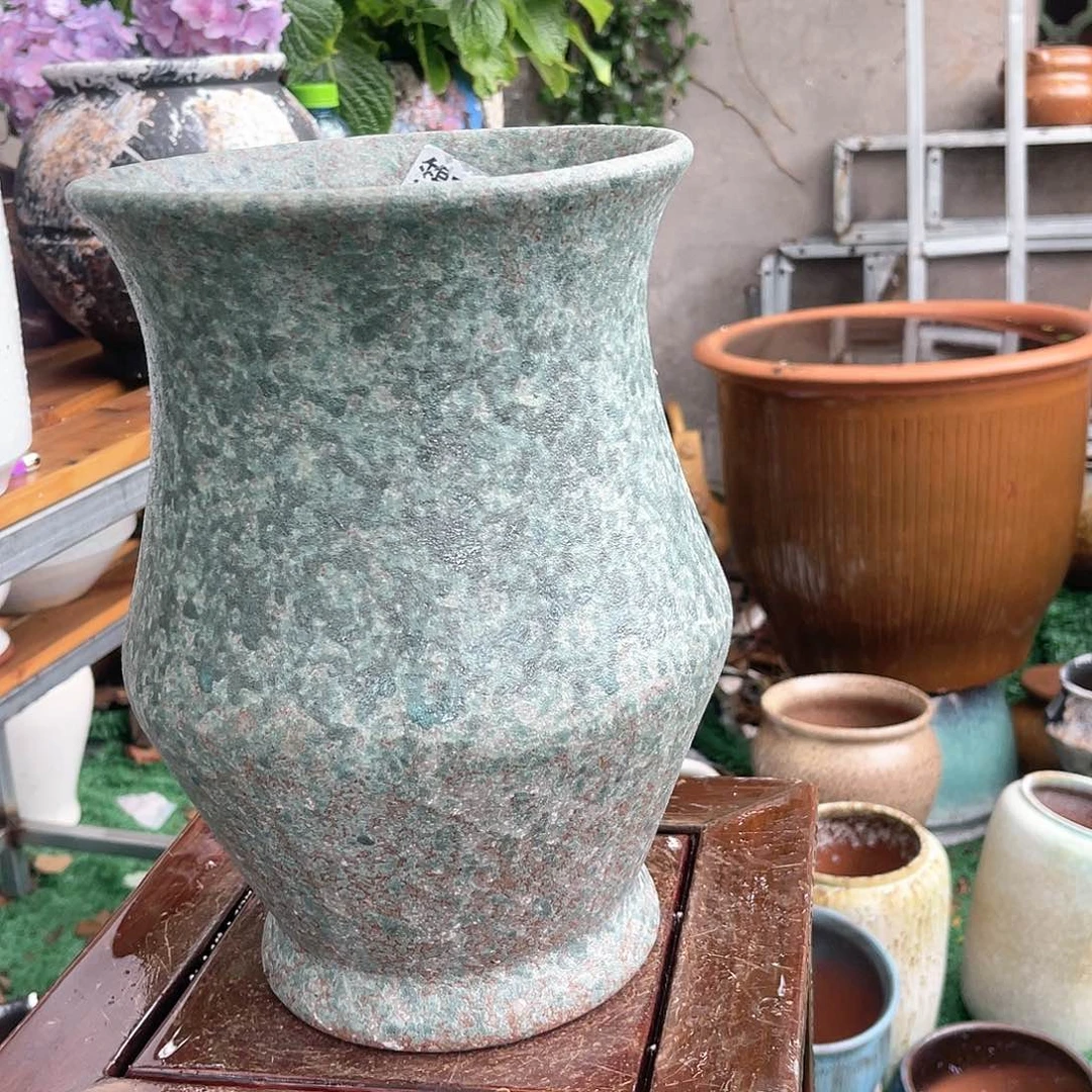 紫砂花盆王嫂花盆直播0601-1481高30口20