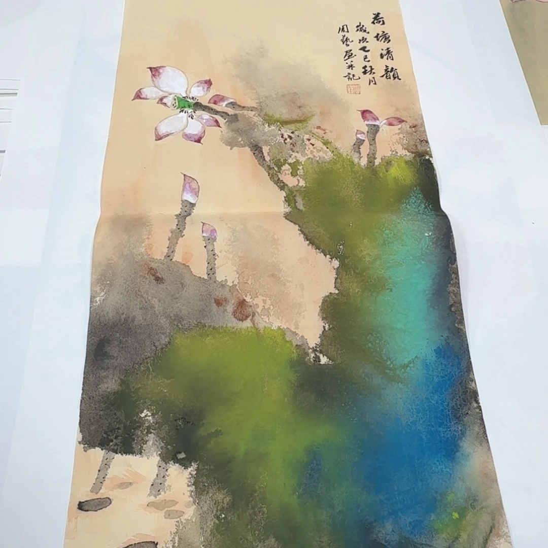 国画国画作品山水花鸟