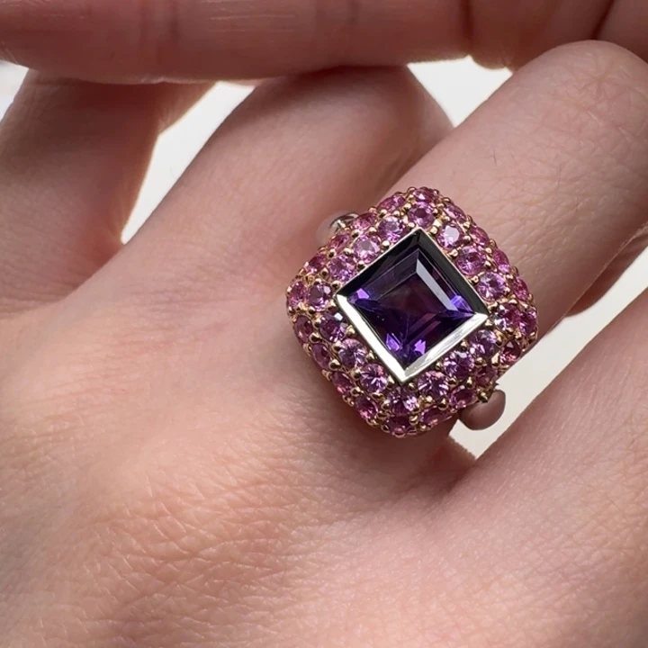 绿水晶戒指未镶嵌