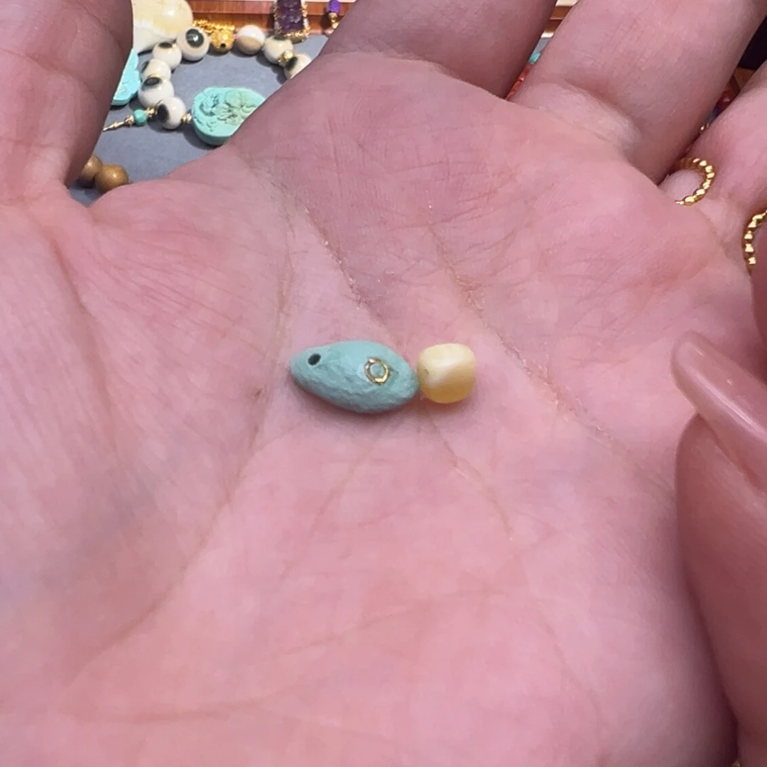 裸石琥珀未镶嵌配件