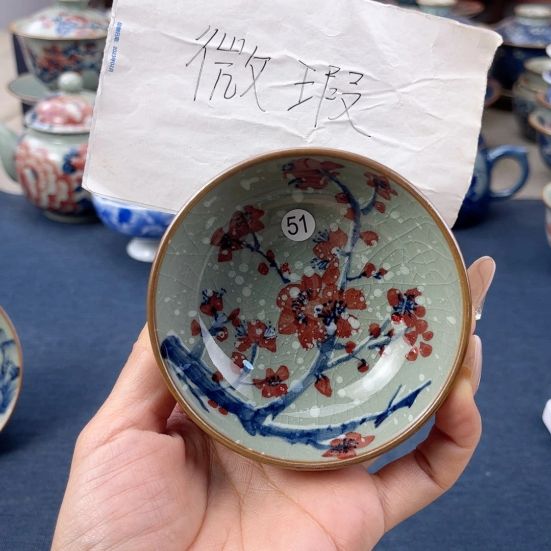 杯景德镇手绘手工茶具