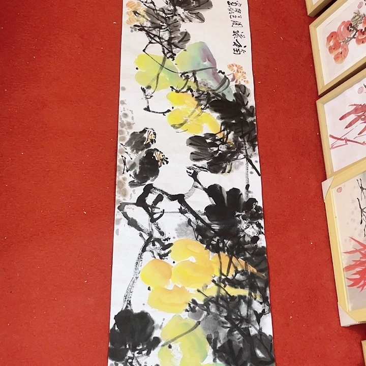 国画张圣敏先生纯手绘作品