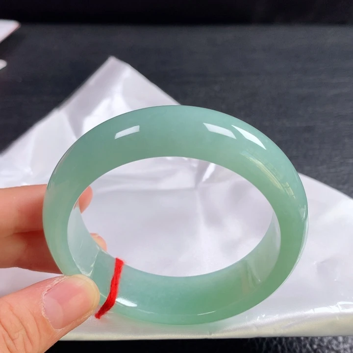 翡翠未镶嵌手镯56➕